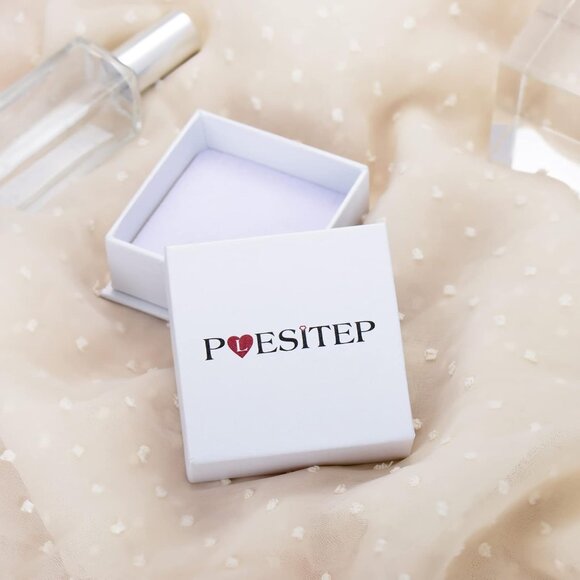 Sterling Silver Frog Pendant Necklace with Heart Crystal for Women - Picture 8 of 8